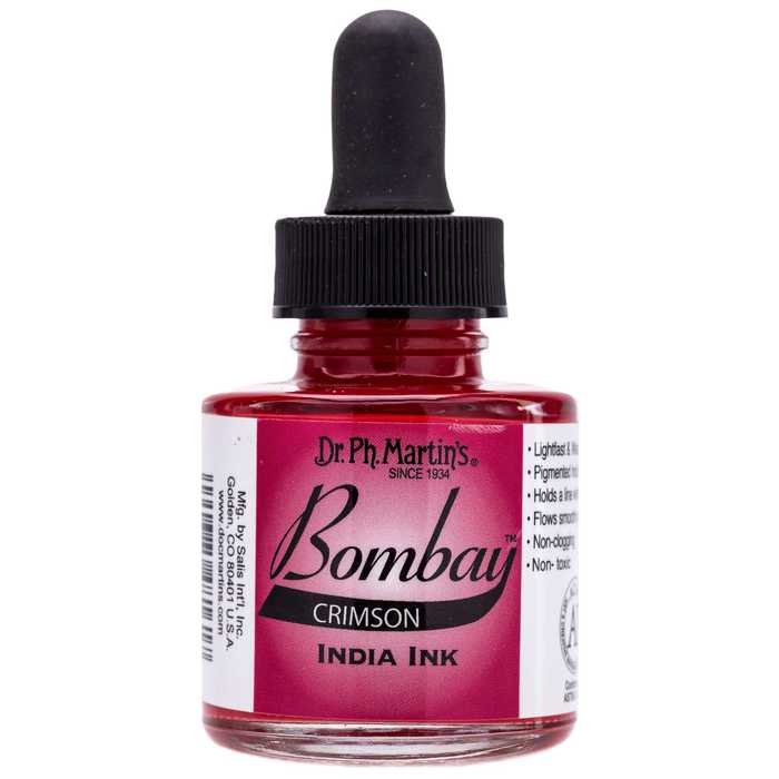 Crimson Dr. Ph. Martin's Bombay India Ink Hobby Lobby 583229
